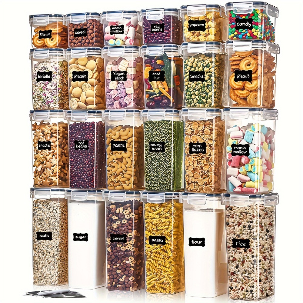 Kitchen Gadgets Must Have - 24 szt. Pojemniki do przechowywania żywności,