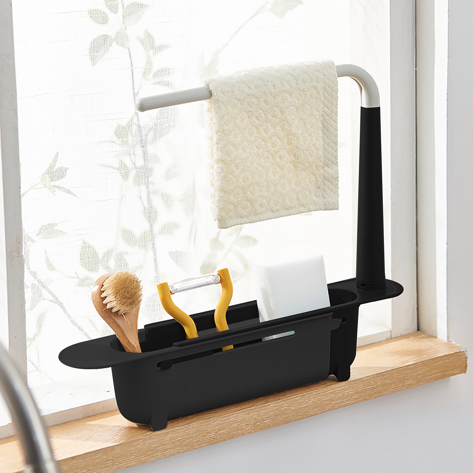 Kitchen Gadgets Must Have - Eleskopowy półka nad zlewozmywak ociekacz ze