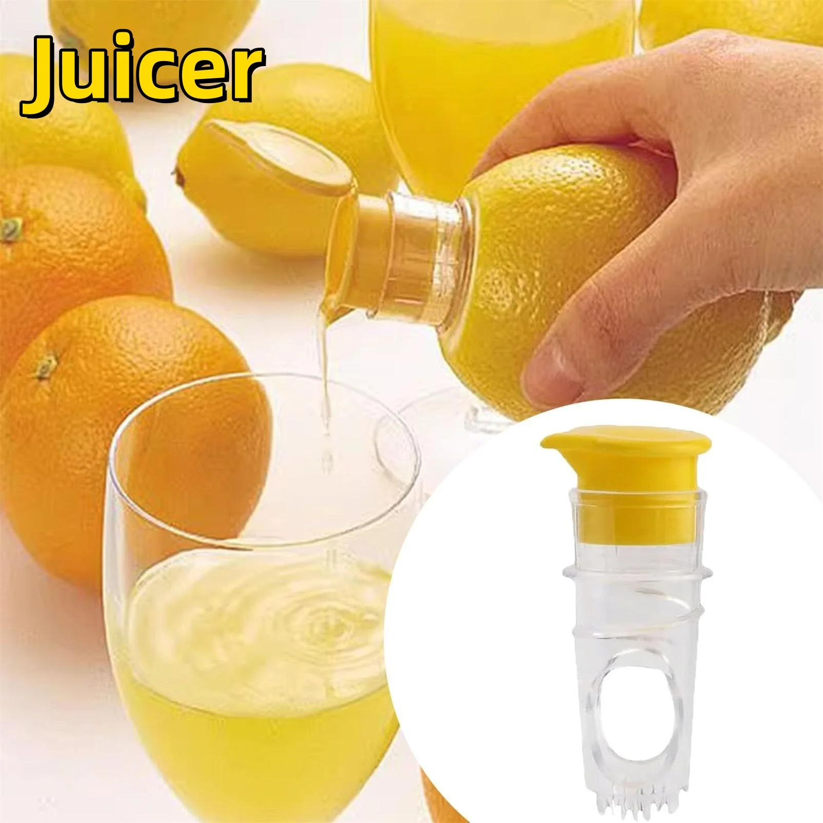 Kitchen Gadgets Juicer - NOWA plastikowa ręczna wyciskarka do cytrusów