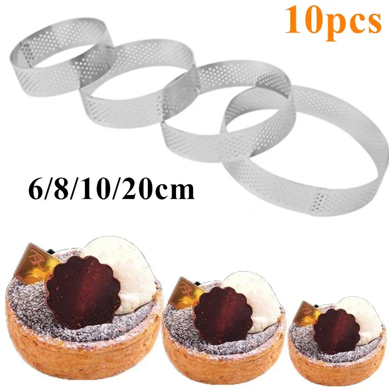 Kitchen Gadgets Under $10 - 10 szt. Tarta ze stali nierdzewnej