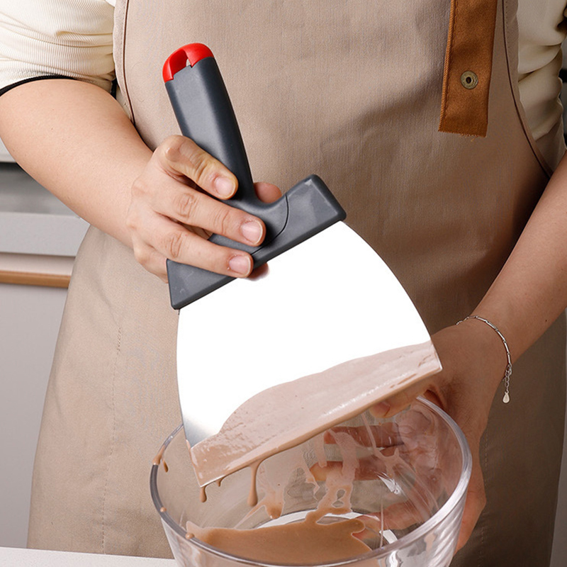 Kitchen Gadgets Must Have - Szpatułka ze stali nierdzewnej do ciasta,