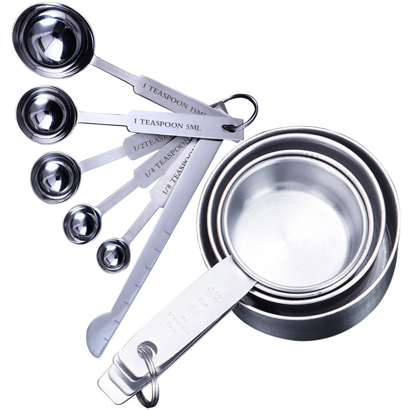 Kitchen Gadgets Under $10 - 8/10/11 szt. Zestaw kubków i łyżek