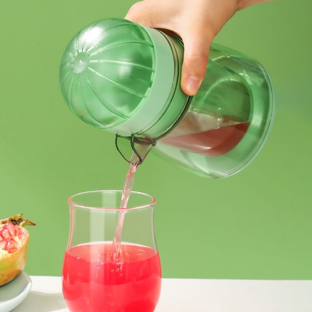 Kitchen Gadgets Juicer - Ręczna wyciskarka do granatów z filtrem,