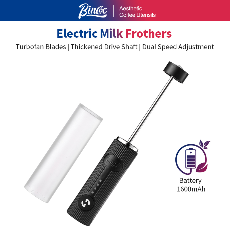 Kitchen Gadgets Must Have - Elektryczny spieniacz do kawy BINCOO, ładowany
