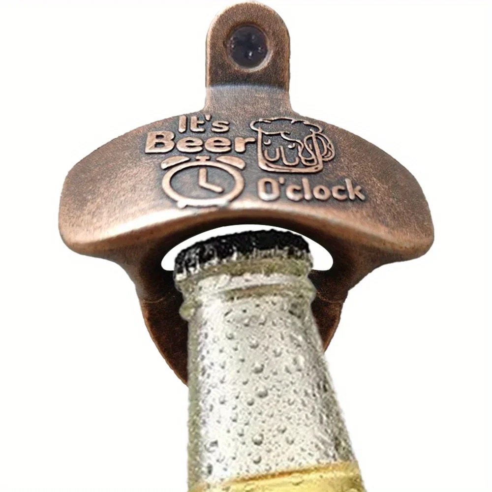 Kitchen Gadgets Vintage - 1szt It's Beer'O Clock Otwieracz do