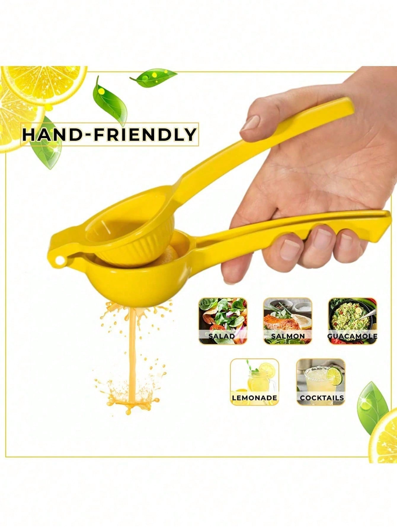 Kitchen Gadgets Juicer - Wyciskacz do cytryn, ręczna wyciskarka do