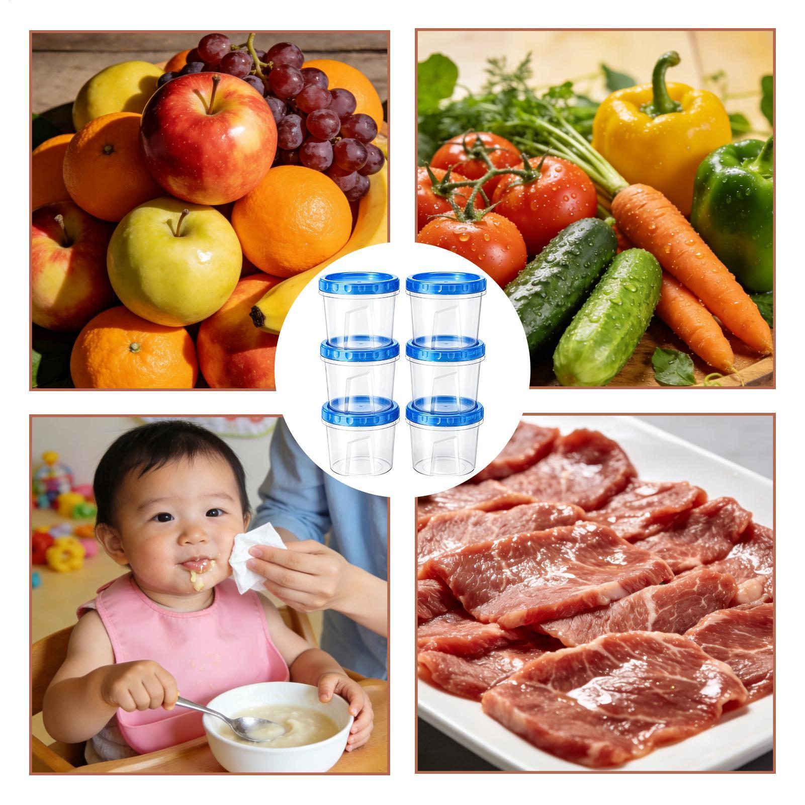 Pojemniki do zamrażarki do prz – Food Storage Containers recenzja i cena