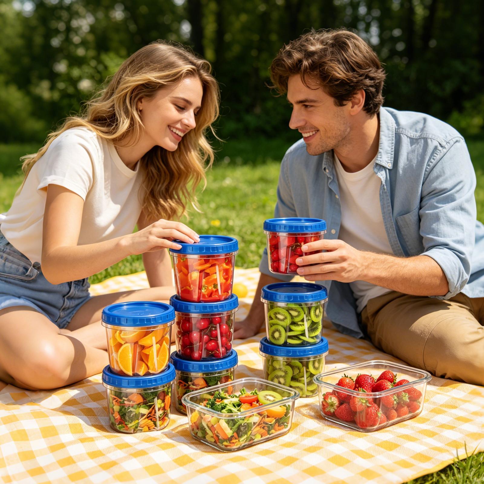 Pojemniki do zamrażarki do prz – Food Storage Containers recenzja i cena