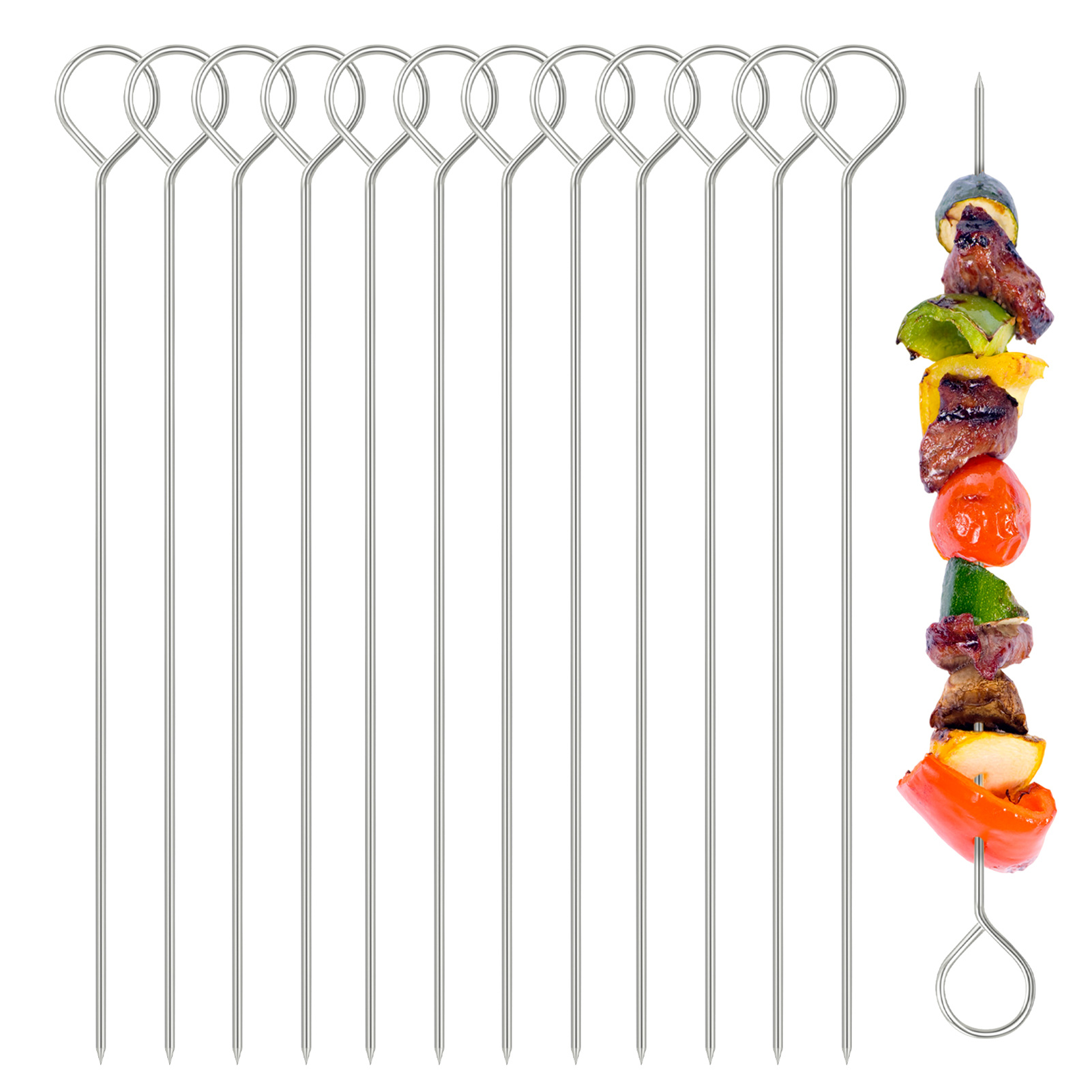 10/12 sztuk szpikulec do grill – Kitchen Gadgets Under $10 recenzja i cena