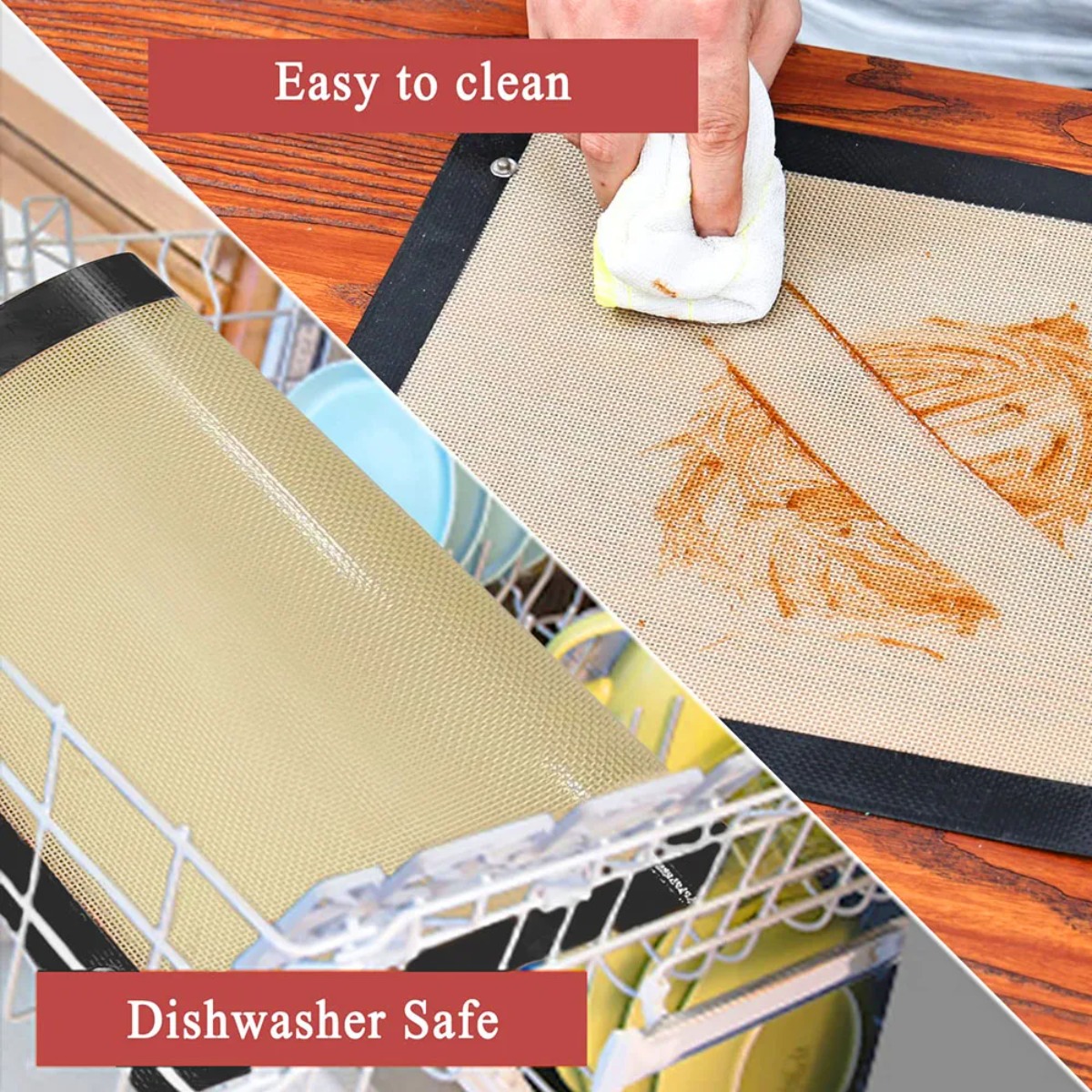 Silikonowa mata do pieczenia z – Silicone Baking Mat recenzja i cena