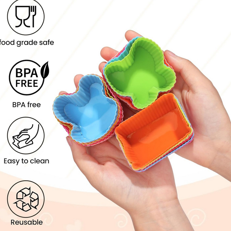 8 szt. Silikonowe przegródki d – Silicone Baking Mat recenzja i cena